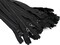 100 YKK Black #3 Coil Zippers for Bags, Sewing, Craft Projects - Made in The USA (14" Inches)